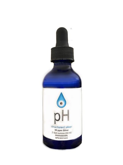 pH Silver Dropper Bottle (2oz) - Immune Support